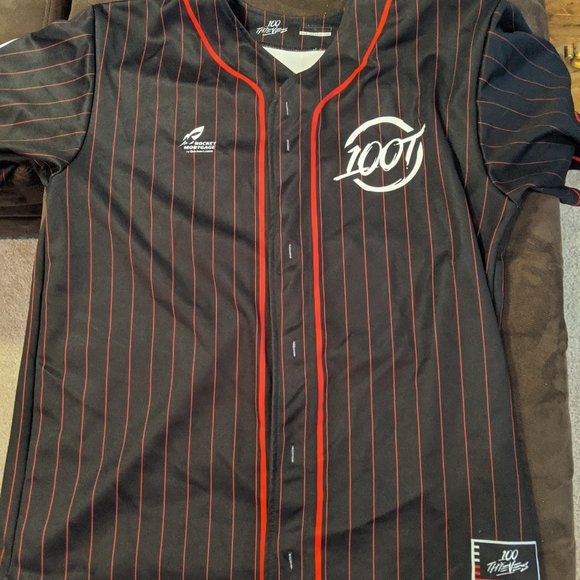 100 thieves baseball jersey